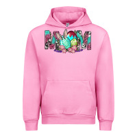 Fuchsia Pink Western Mom With Easter Urban Hoodie - BundleAndBundleShop