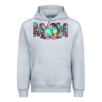 Heather Grey Western Mom With Easter Urban Hoodie - BundleAndBundleShop