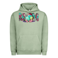 Pigment Oil Green Western Mom With Easter Urban Hoodie - BundleAndBundleShop