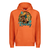 Carrot western rowdy Premium Hoodie - NancyCooperArtShop