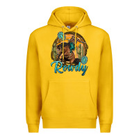 Lemon western rowdy Premium Hoodie - NancyCooperArtShop