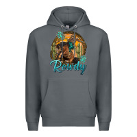 Rock western rowdy Premium Hoodie - NancyCooperArtShop