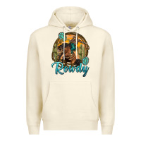 Sandshell western rowdy Premium Hoodie - NancyCooperArtShop