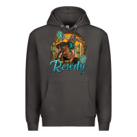 Smoke western rowdy Premium Hoodie - NancyCooperArtShop