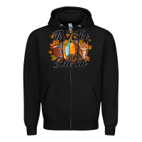 Black tis is season Zipper Hoodie - RacoonDesign