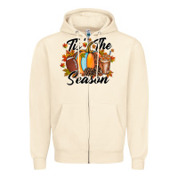 Sandshell tis is season Zipper Hoodie - RacoonDesign