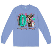 Colony Blue ot occupational therapist Long Sleeve Tee - AdoDesignShop