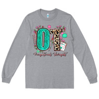 Heather Grey ot occupational therapist Long Sleeve Tee - AdoDesignShop