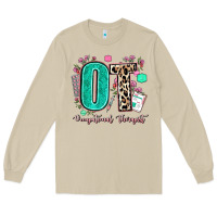Mushroom ot occupational therapist Long Sleeve Tee - AdoDesignShop