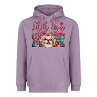 Lavender shih tzu mom Heavyweight Hoodie - Artiststas