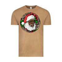 Vintage Camel Afro Santa Christmas Vintage Tee - RanaPortraitStore
