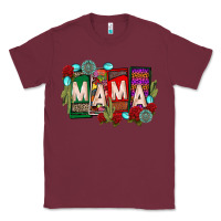 Burgundy mama chingona Classic Tee - CTS Tumbler Store
