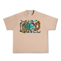 Burro trust in the lord with all your heart Urban Heavy Tee - Zillion Design Studio