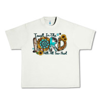 Pistachio trust in the lord with all your heart Urban Heavy Tee - Zillion Design Studio