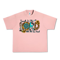Salmon trust in the lord with all your heart Urban Heavy Tee - Zillion Design Studio
