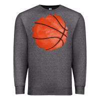 Charcoal Heather basketball patch Premium Sweatshirt - AdoDesignShop