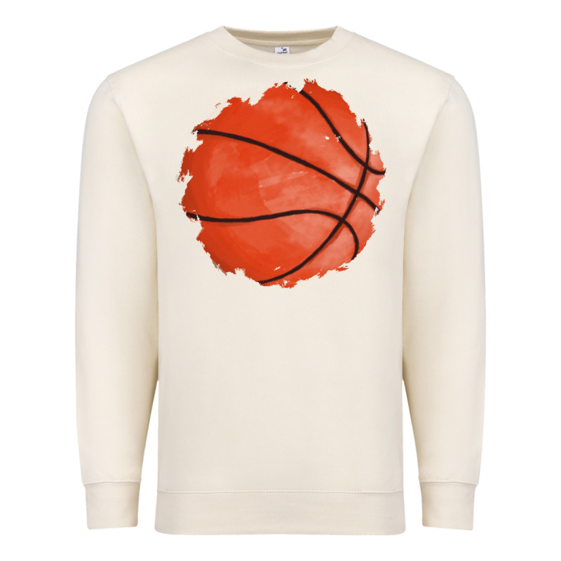 Basketball Patch Premium Sweatshirt by AdoDesignShop | Teevron