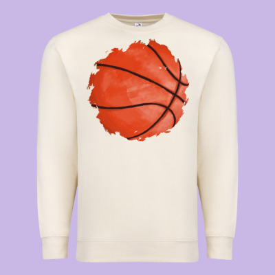Basketball Patch Premium Sweatshirt Designed By Adodesignshop
