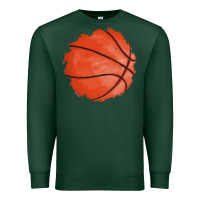 Sports Green basketball patch Premium Sweatshirt - AdoDesignShop