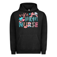Pigment Black Wife Mom Nurse Urban Hoodie - BundleAndBundleShop