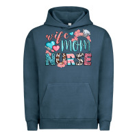 Pigment Midnight Navy Wife Mom Nurse Urban Hoodie - BundleAndBundleShop