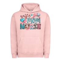 Pigment Salmon Wife Mom Nurse Urban Hoodie - BundleAndBundleShop