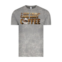 Cloud Rock keep calm and make coffee Vintage Tee - BarkalooDesign