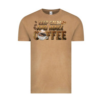 Vintage Camel keep calm and make coffee Vintage Tee - BarkalooDesign