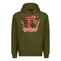 Army Green bake same one happy Premium Hoodie - MaliasSmallBusiness