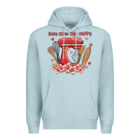Blue Mist bake same one happy Premium Hoodie - MaliasSmallBusiness