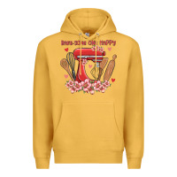 Mustard bake same one happy Premium Hoodie - MaliasSmallBusiness