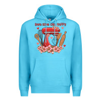 Ocean Blue bake same one happy Premium Hoodie - MaliasSmallBusiness