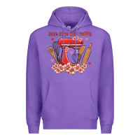 Purple bake same one happy Premium Hoodie - MaliasSmallBusiness