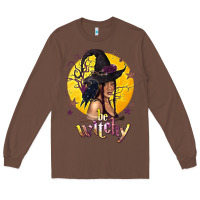 Chestnut Be Witchy Black Witch Long Sleeve Tee - texasbilliewilder