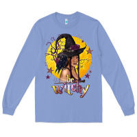 Colony Blue Be Witchy Black Witch Long Sleeve Tee - texasbilliewilder