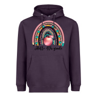 Plum hello 4th grade Heavyweight Hoodie - JahusDesignShop