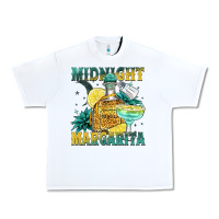 White midnight margarita Urban Heavy Tee - Zillion Design Studio