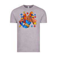 Vintage Zinc Autism afro girl sneakers Vintage Tee - RanaPortraitStore