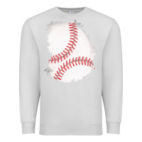 Dove Grey baseball patch Premium Sweatshirt - AdoDesignShop
