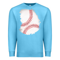 Ocean Blue baseball patch Premium Sweatshirt - AdoDesignShop