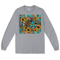 Heather Grey just pray tumbler Long Sleeve Tee - RanaPortraitStore