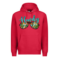 Cardinal western howdy police sunglasses Premium Hoodie - NancyCooperArtShop