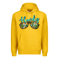 Lemon western howdy police sunglasses Premium Hoodie - NancyCooperArtShop