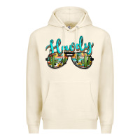 Tofu western howdy police sunglasses Premium Hoodie - NancyCooperArtShop