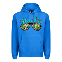 True Royal western howdy police sunglasses Premium Hoodie - NancyCooperArtShop