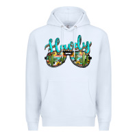 Western Howdy Police Sunglasses Premium Hoodie | Teevron
