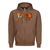 Chestnut tis the season Zipper Hoodie - RacoonDesign