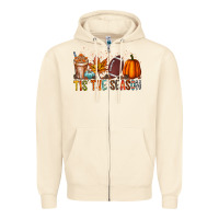 Sandshell tis the season Zipper Hoodie - RacoonDesign
