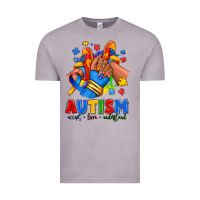 Vintage Zinc Autism accept love understand afro girl sneakers Vintage Tee - RanaPortraitStore