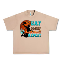 Burro eat sleep basketball repeat Urban Heavy Tee - texasbilliewilder
